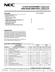 UPC2710T datasheet pdf NEC