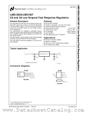 LMS1585 datasheet pdf National Semiconductor