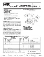MC-7847-KC datasheet pdf NEC