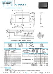 PG240128-B datasheet pdf Powertip Technology