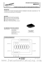 M62431 datasheet pdf Mitsubishi Electric Corporation