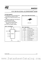 M48Z32V-35MT6 datasheet pdf ST Microelectronics
