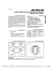 MAX1488ECSD datasheet pdf MAXIM - Dallas Semiconductor