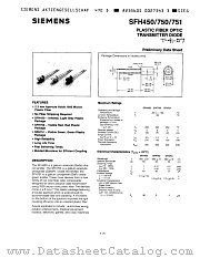 SFH751 datasheet pdf Siemens