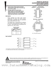 SN54HC125FK datasheet pdf Texas Instruments