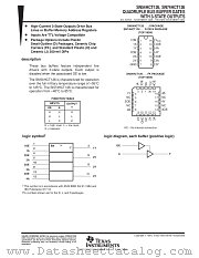 SN54HCT126 datasheet pdf Texas Instruments