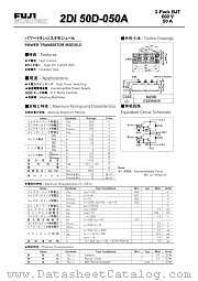 2DI50D-050 datasheet pdf Fuji Electric