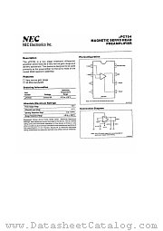 UPC754 datasheet pdf NEC
