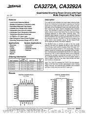 CA3292A datasheet pdf Intersil
