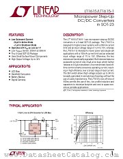 LT1615ES5 datasheet pdf Linear Technology