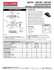 H21A datasheet pdf Fairchild Semiconductor