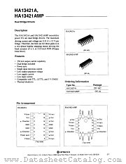 HA13421A datasheet pdf Hitachi Semiconductor