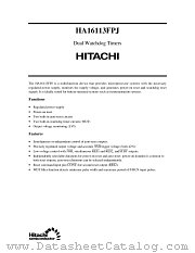 HA16113 datasheet pdf Hitachi Semiconductor