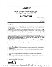 HA16138 datasheet pdf Hitachi Semiconductor