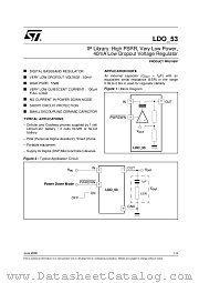 LDO53 datasheet pdf ST Microelectronics