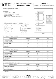 KTX201 datasheet pdf Korea Electronics (KEC)