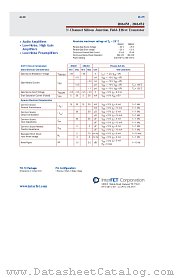 2N6451 datasheet pdf InterFET Corporation
