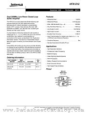 HFA1212IB datasheet pdf Intersil