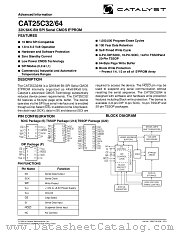 25C64 datasheet pdf Catalyst Semiconductor