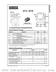 GBU1G datasheet pdf Fairchild Semiconductor