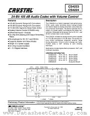 CS4223-KS datasheet pdf Cirrus Logic