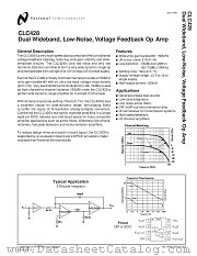 CLC428AJE datasheet pdf National Semiconductor