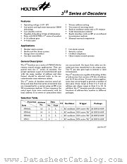 HT691 datasheet pdf Holtek Semiconductor