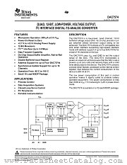 DAC757IDGSR datasheet pdf Texas Instruments