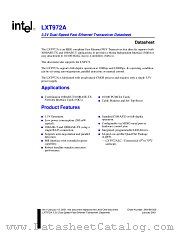 LXT972ALC datasheet pdf Intel