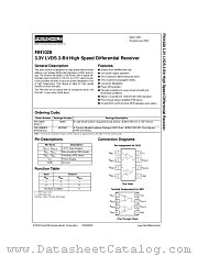 FIN1028MPX datasheet pdf Fairchild Semiconductor