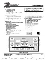 EP9307-ERZ datasheet pdf Cirrus Logic