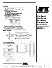 ATV2500BQL-25JC datasheet pdf Atmel