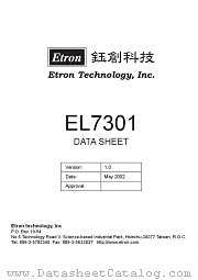 EL7301Q-160 datasheet pdf Etron Tech