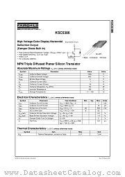 KSC5386 datasheet pdf Fairchild Semiconductor