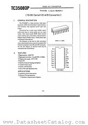 TC35080P datasheet pdf TOSHIBA