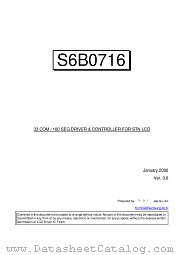S6B0716X01-C0C8 datasheet pdf Samsung Electronic
