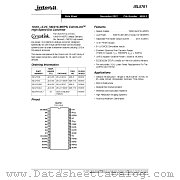 ISL5761EVAL1 datasheet pdf Intersil