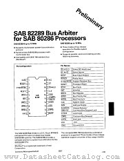 SAB82289-6-P datasheet pdf Siemens