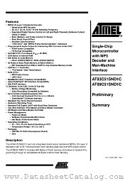 DOC4106 datasheet pdf Atmel
