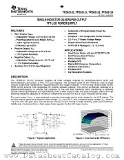 TPS65123RGT datasheet pdf Texas Instruments
