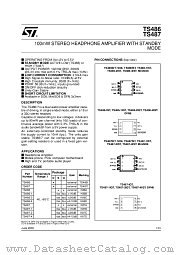 TS486-4 datasheet pdf ST Microelectronics