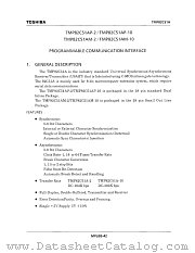 TMP82C51AM-10 datasheet pdf TOSHIBA