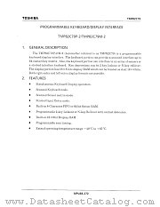 TMP82C79P-2 datasheet pdf TOSHIBA