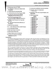 TMS320LC17 datasheet pdf Texas Instruments