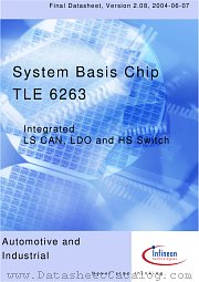 TLE6263 datasheet pdf Infineon