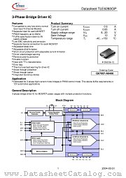 TLE6280 datasheet pdf Infineon
