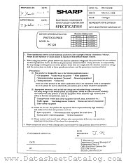 PC123A datasheet pdf SHARP