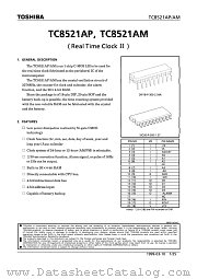 TC8521AM datasheet pdf TOSHIBA