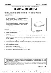 JT6M14-CS datasheet pdf TOSHIBA