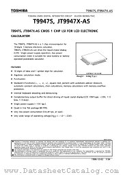 JT9947X-AS datasheet pdf TOSHIBA